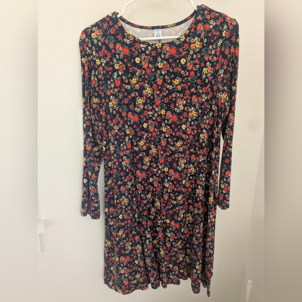 Floral Long Sleeve Dress
